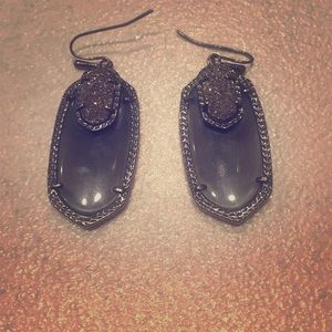 😍 Kendra Scott *Emmys withdruzy oval earrings!!!